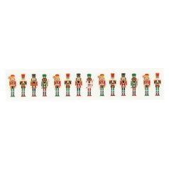   Echo Park Nutcracker Christmas Nutcrackers Dekorációs ragasztószalag Washi Tape (1 db)