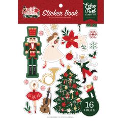   Echo Park Nutcracker Christmas Matrica készlet Sticker Book (16 ív)