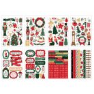 Echo Park Nutcracker Christmas Matrica készlet Sticker Book (16 ív)