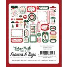 Echo Park Nutcracker Christmas Kivágatok Frames & Tags (1 csomag)