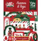 Echo Park Nutcracker Christmas Kivágatok Frames & Tags (1 csomag)