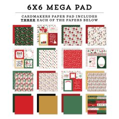   Echo Park Nutcracker Christmas Scrapbook papírkészlet 6" (15 cm) Paper Pack (48 lap)