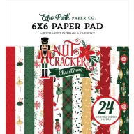   Echo Park Nutcracker Christmas Scrapbook papírkészlet 6" (15 cm) Paper Pack (24 lap)