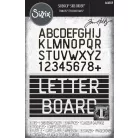 Sizzix Letterboard Vágósablon  Sidekick Side Order(1 csomag)