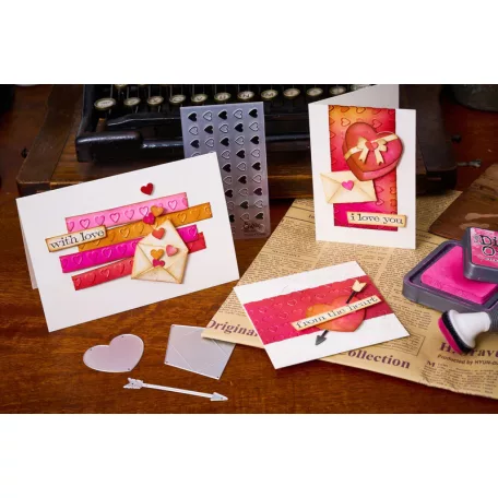 Sizzix Love Notes Vágósablon  Sidekick Side Order (1 csomag)