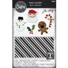 Sizzix Christmas Minis Vágósablon Sidekick Side Order (1 csomag)
