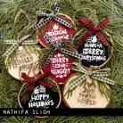 Stampers Anonymous Holiday Whatnots Tim Holtz Gumibélyegző Cling Stamps (1 csomag)
