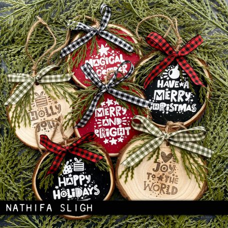 Stampers Anonymous Holiday Whatnots Tim Holtz Gumibélyegző Cling Stamps (1 csomag)