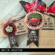   Stampers Anonymous Holiday Whatnots Tim Holtz Gumibélyegző Cling Stamps (1 csomag)