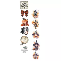   Alchemy of Art Kivágóív 30cm x 5cm Trick or Treat - Happy Halloween 01 Extras to Cut (1 ív)