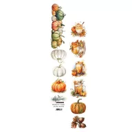   Alchemy of Art Kivágóív 30cm x 5cm Autumn Colors 03 Extras to Cut (1 ív)