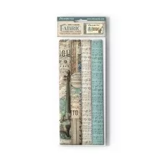   Stamperia Music Textíl lapok 12" (30 cm)  Fabric  lap (4 ív)
