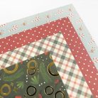 First Edition Scrapbook papírkészlet 8" (20 cm) Twelve Days of Christmas Paper Pad (48 lap)