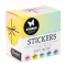 Studio Light Gift Bow Kör matricák ø30mm Round Stickers on Roll (100 db)