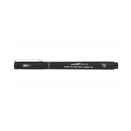 UNI PIN rajzmarker fekete 0,4 mm