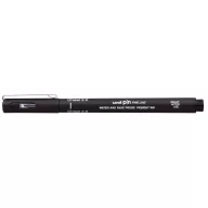 UNI PIN vágott hegyű rajzmarker fekete 2 mm