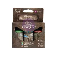   Finnabair Dreamy (3x30ml Akrilfesték készlet Limited Edition Liquid Acrylic Set (3 db)