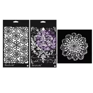   Finnabair Shabby Romantic Stencil   Limited Edition Stencil Set (3 db)