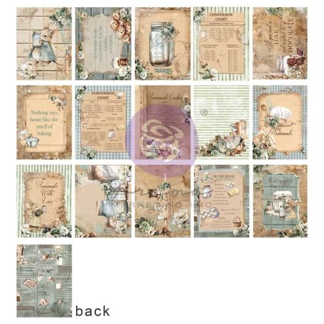 Prima Marketing The Home Baker Komment kártya 3"x4" Journaling Cards (45 lap)