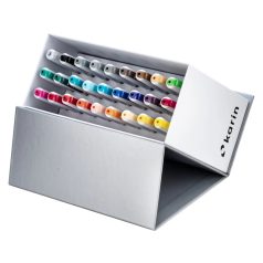   Karin Realbrush PRO  Mini Box "26 Colous+Blender" Akvarell ecsetfilc készlet (26+1 db)