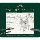 Faber-Castell Pitt Grafit ceruza készlet - 19 darabos fémdobozban