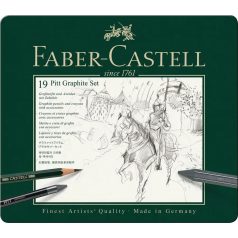   Faber-Castell Pitt Grafit ceruza készlet - 19 darabos fémdobozban