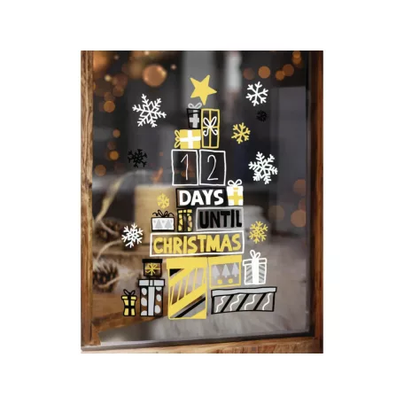 UNI Folyékony Kréta Chalk Marker PWE-5M KARÁCSONYI DEKORÁCIÓS KÉSZLET SKANDINÁV