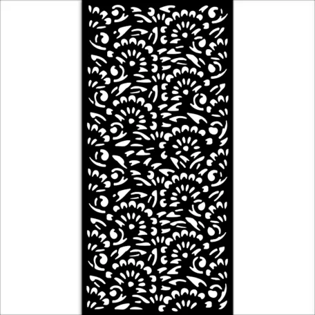 Stamperia Art of Travelling Vastag stencil 12x25cm Stripes Thick Stencil  (1 db)