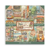   Stamperia Art of Travelling Papírkészlet 12" (30 cm)  Paper Pack (10 ív)