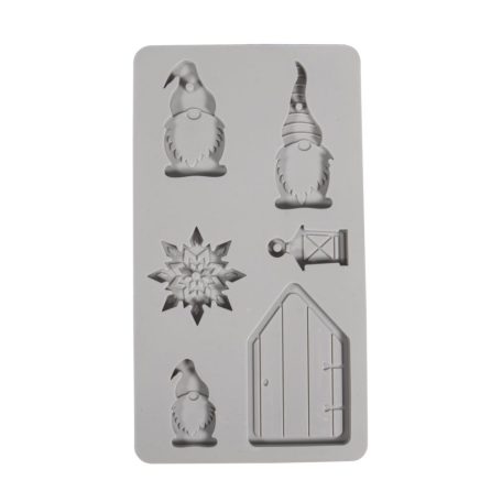 Rayher Szilikon öntőforma Manó, lámpás, hópihe (1 db)