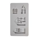 Rayher Szilikon öntőforma Házikók (1 db)