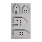 Rayher Szilikon öntőforma Házikók (1 db)