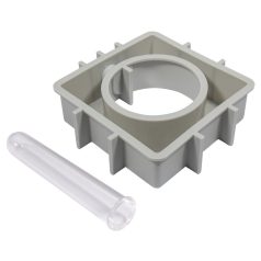 Rayher Szilikon öntőforma Váza - négyzet körrel (1 db)