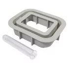 Rayher Szilikon öntőforma Négyszögletes váza (1 db)