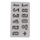 Rayher Szilikon öntőforma Számok 0-9 (1 db)