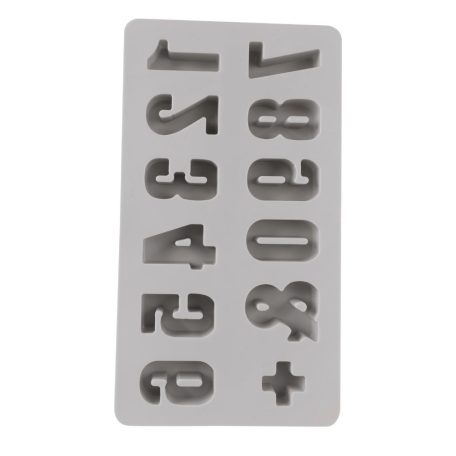 Rayher Szilikon öntőforma Számok 0-9 (1 db)