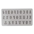 Rayher Szilikon öntőforma Mini ABC (1 db)