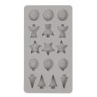 Rayher Szilikon öntőforma Mini-Dekoforma "Xmas" (1 db)