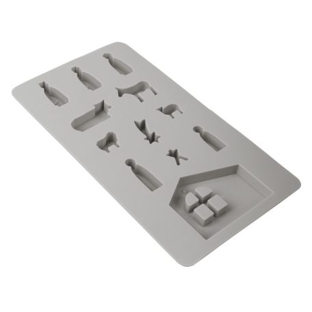 Rayher Szilikon öntőforma Mini Betlehem (1 db)