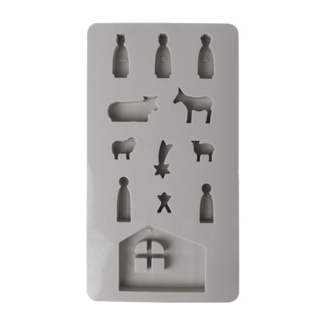 Rayher Szilikon öntőforma Mini Betlehem (1 db)