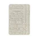 Stamperia Art of Travelling Szilikon öntőforma A5 Belts And Handles Silicon Mould (1 db)