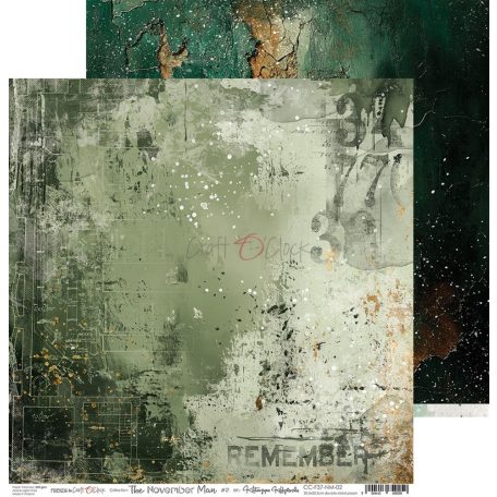 Craft O'Clock Scrapbook papírkészlet 12" (30 cm) The November Man Paper Collection Set (6 ív)