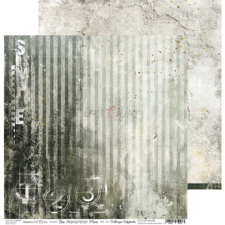 Craft O'Clock Scrapbook papírkészlet 12" (30 cm) The November Man Paper Collection Set (6 ív)