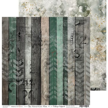 Craft O'Clock Scrapbook papírkészlet 12" (30 cm) The November Man Paper Collection Set (6 ív)