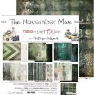 Craft O'Clock Scrapbook papírkészlet 12" (30 cm) The November Man Paper Collection Set (6 ív)