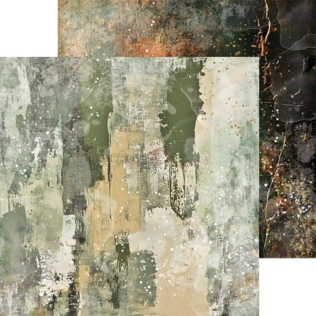 Craft O'Clock Scrapbook papírkészlet 8" (20 cm) The November Man Basic Paper Set (24 ív)