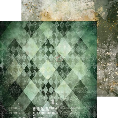 Craft O'Clock Scrapbook papírkészlet 8" (20 cm) The November Man Basic Paper Set (24 ív)