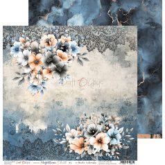   Craft O'Clock Scrapbook papírkészlet 12" (30 cm) Nighttime Chill Paper Collection Set (6 ív)