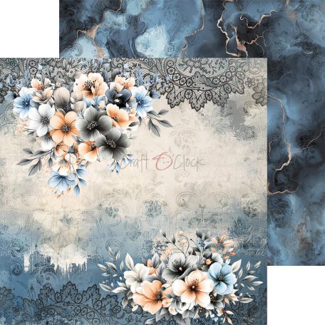 Craft O'Clock Scrapbook papírkészlet 8" (20 cm) Nighttime Chill Mix Paper Set (24 ív)