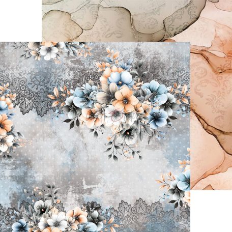 Craft O'Clock Scrapbook papírkészlet 8" (20 cm) Nighttime Chill Mix Paper Set (24 ív)